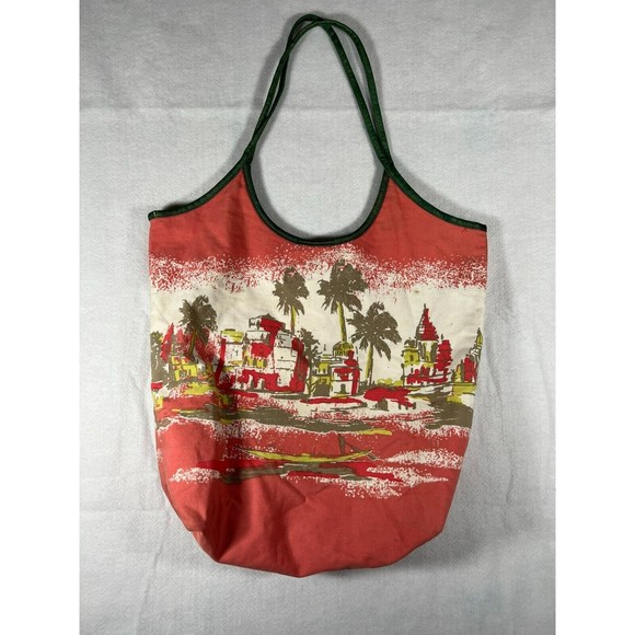 Old Navy Handbags - Old Navy graphic painted tote bag Philippines Summer 2005 Edition